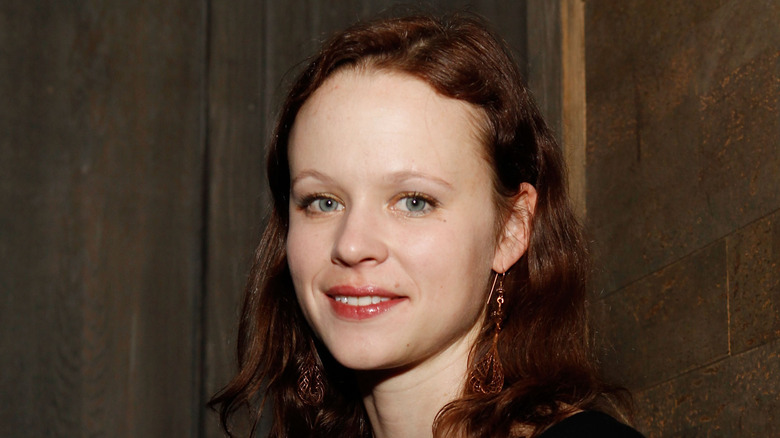 Thora Birch smiling