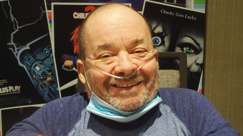 Ed Gale smiling at a convention in 2021