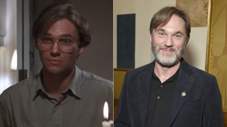 Bill serious and Richard Thomas smiling