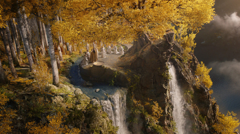 Waterfalls from The Lord of the Rings: The Rings of Power