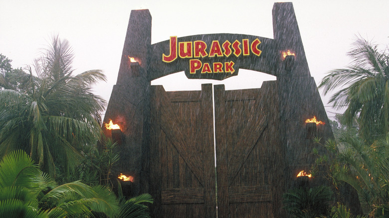 Portão do Parque Jurássico 