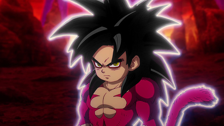 Goku in Super Saiyan 4 form in Dragon Ball Daima