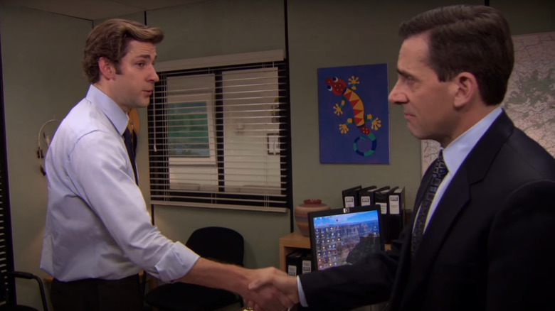 John Krasinski Steve Carell Office