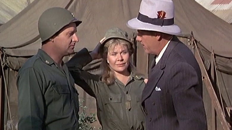 Larry Linville, Loretta Swit, and McLean Stevenson in M*A*S*H