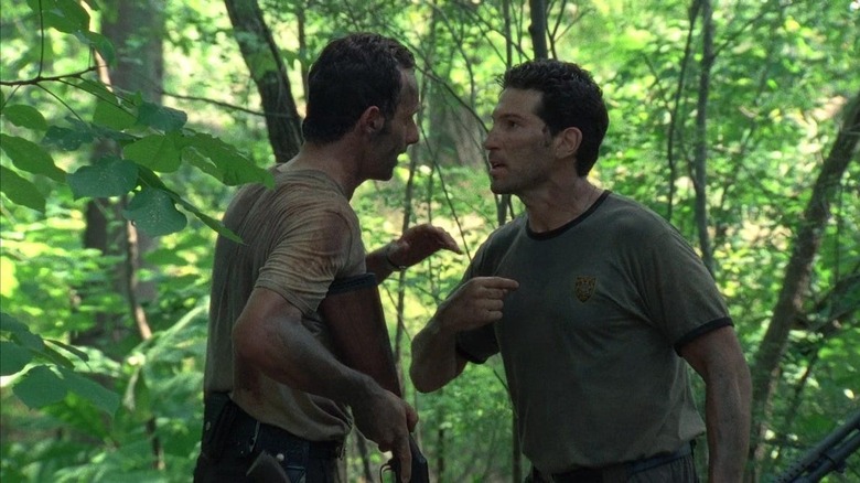 Rick and Shane The Walking Dead Andrew Lincoln and Jon Bernthal