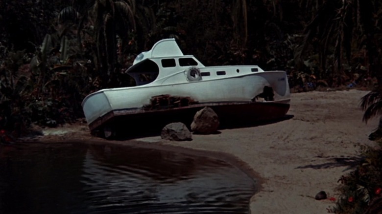 The shipwrecked S.S. Minnow in Gilligan's Island