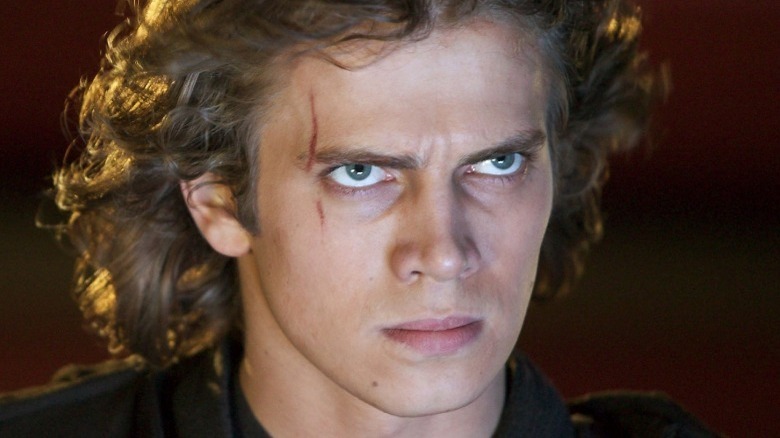 Hayden Christensen Anakin Scar Over Eye