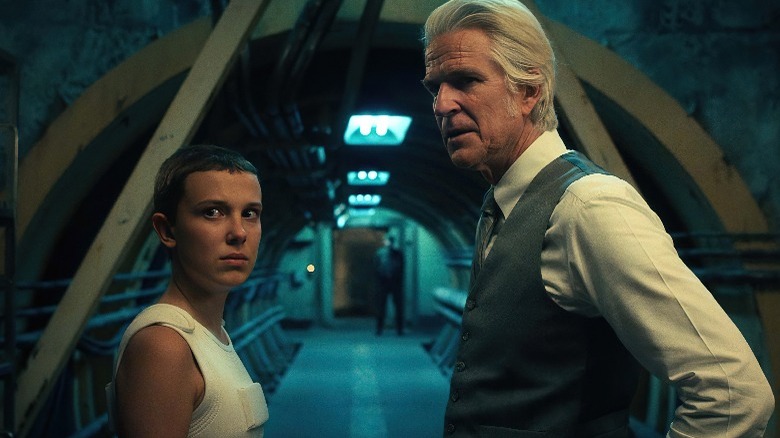 Millie Bobby Brown, Matthew Modine, Stranger Things