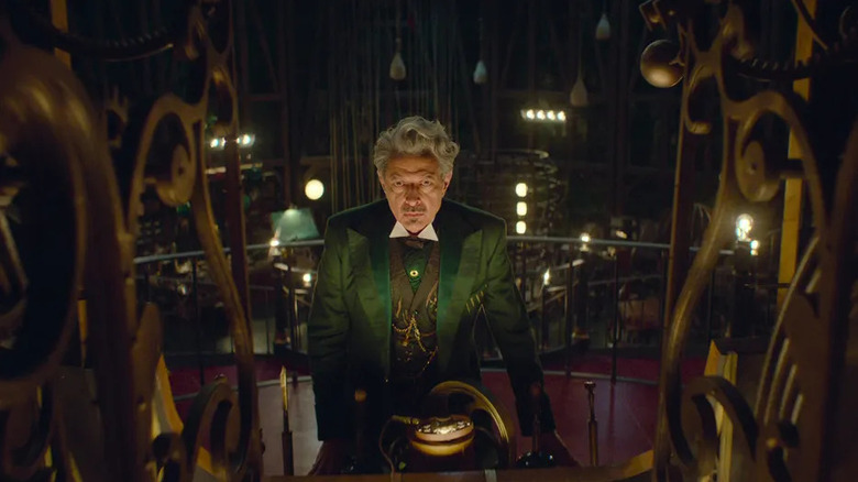 The Wizard in his control center in Wicked: Part One