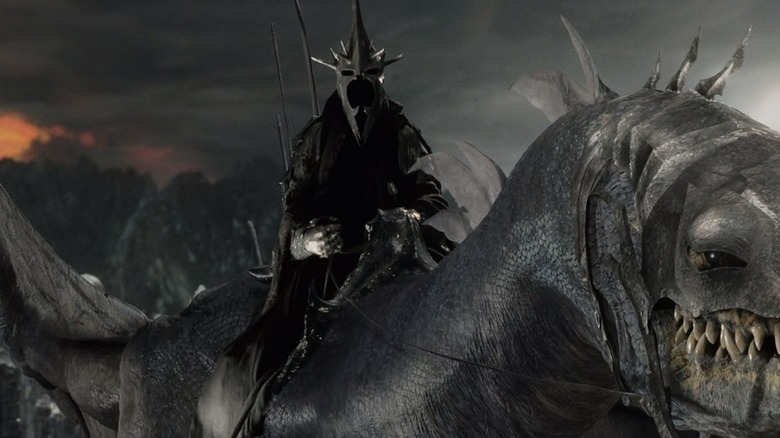 The Witch-king on his fell beast