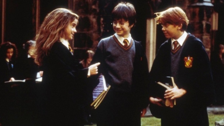 Young Hermione Harry Ron