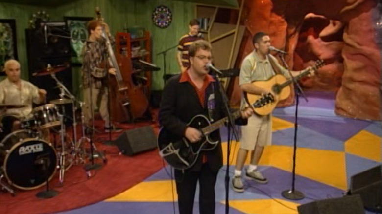 Barenaked Ladies performing on The Weird Al Show.