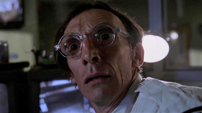 Julian Richings as Otto looking terrified in Kingdom Hospital