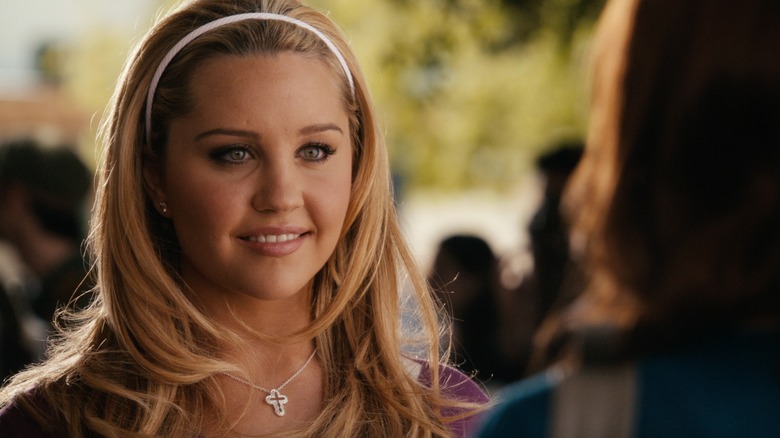 Marianna Bryant looking smug in Easy A