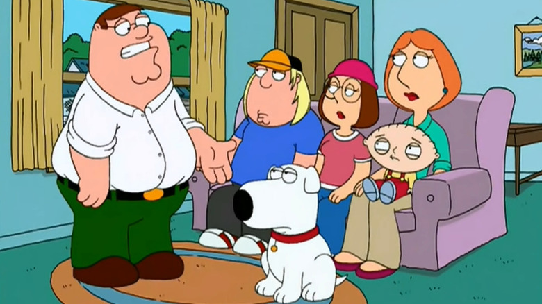 Family Guy, the Griffin family