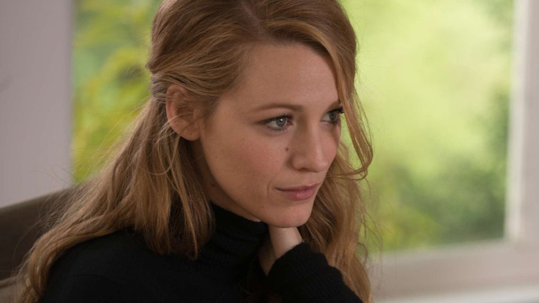 Blake Lively as Adaline looking thoughtful in The Age of Adaline