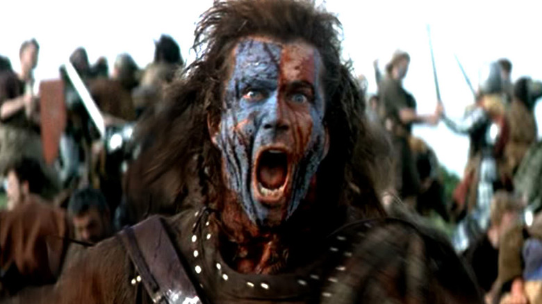 Mel Gibson in Braveheart