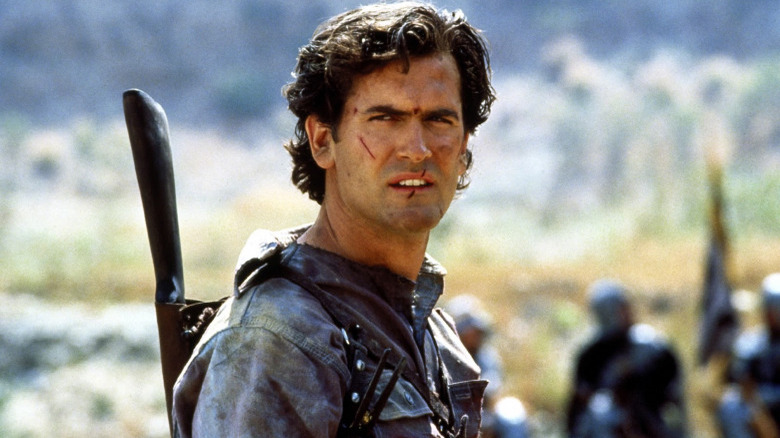 Bruce Campbell as Ash in Army of Darkness