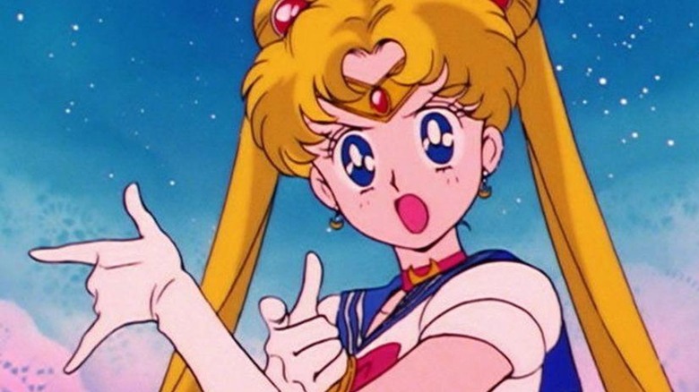 Sailor Moon pointing 