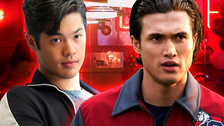 Charles Melton and Ross Butler as Reggie from Riverdale side by side