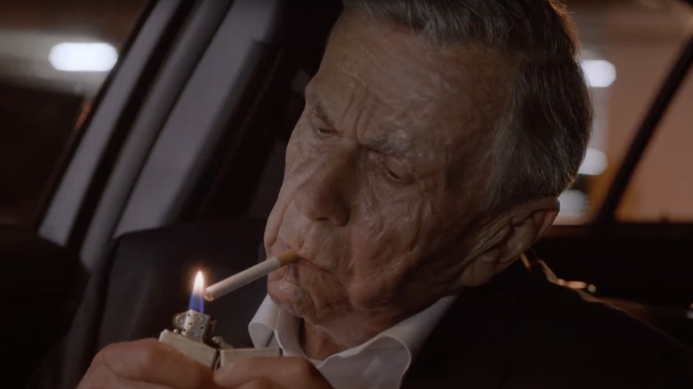 William B Davis cigarette smoking man X-Files
