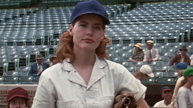 Geena Davis, A League of Their Own