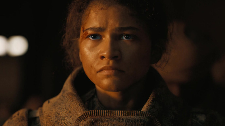 Zendaya's Chani looks upset in Dune Part Two