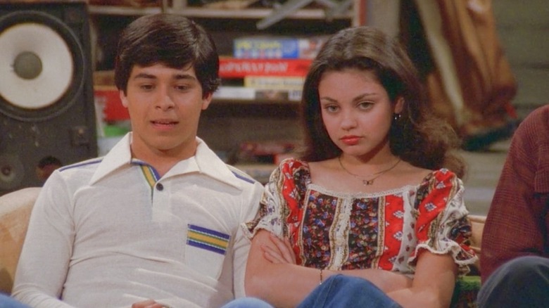 That '70s Show, Fez and Jackie on the couch