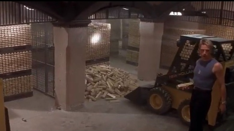 The vault of the Federal Reserve in New York