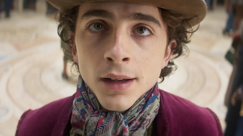 Timothee Chalamet in Wonka