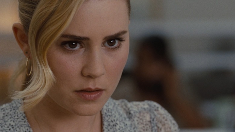 Alison Lohman's Christine stares intensely in Drag Me To Hell