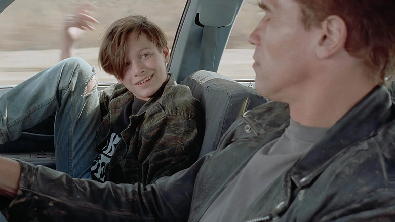 Terminator 2: Judgment Day, Edward Furlong, Arnold Schwarzenegger