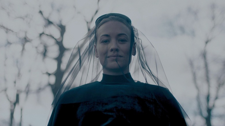 Yvonne Strahovski in The Handmaid's Tale