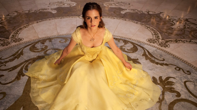 Belle is the belle of the ball in Beauty and the Beast