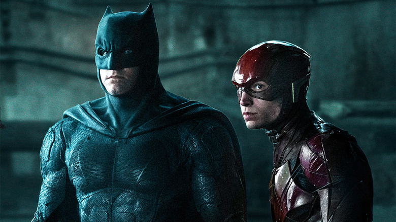 Batman and The Flash in Justice League