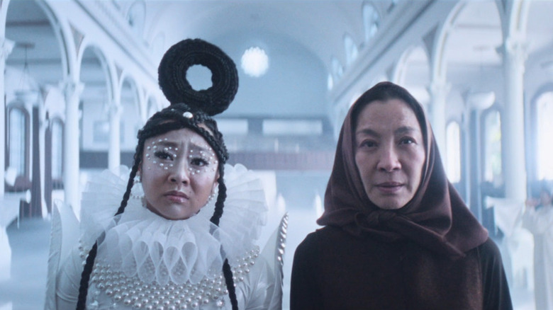 Stephanie Hsu and Michelle Yeoh in "Everything Everywhere All At Once"