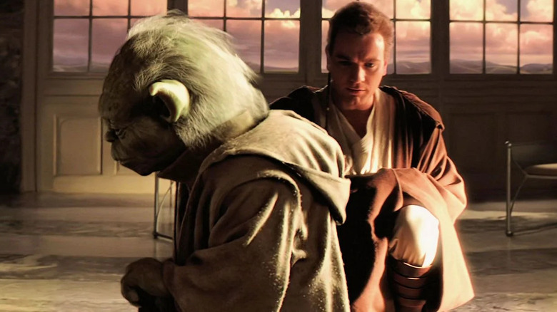 Yoda was changed to CGI after "The Phantom Menace"