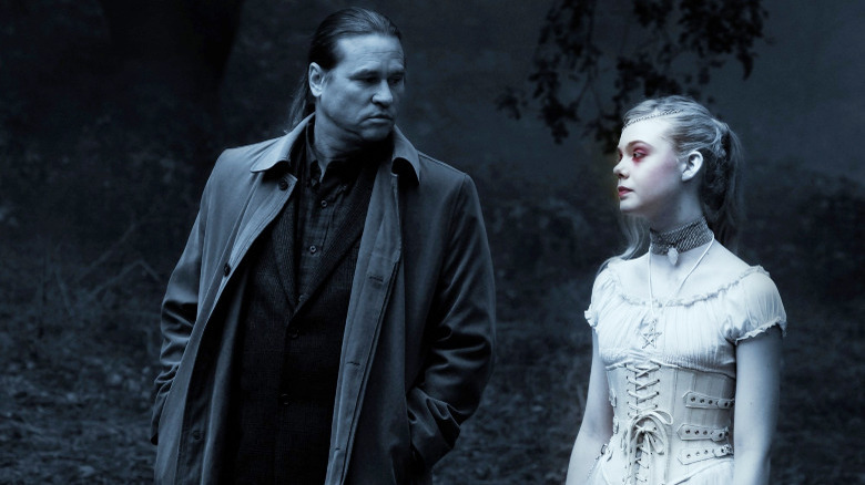 Val Kilmer and Elle Fanning in Twixt