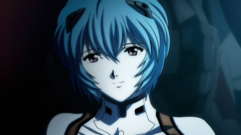 Evangelion Rei smile