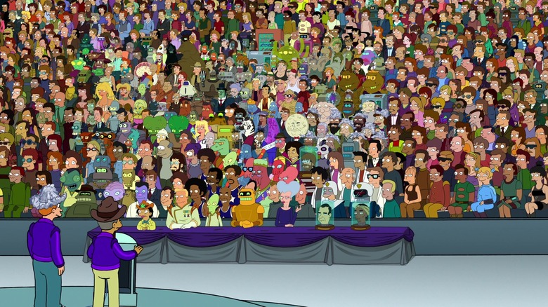 Futurama crowd