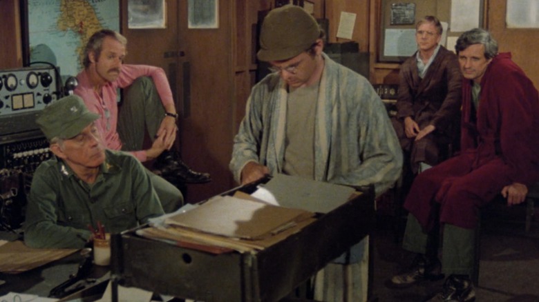 Harry Morgan, Mike Farrell, Gary Burghoff, William Christopher, Alan Alda, MASH