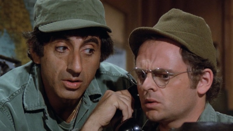 Jamie Farr, Gary Burghoff, MASH