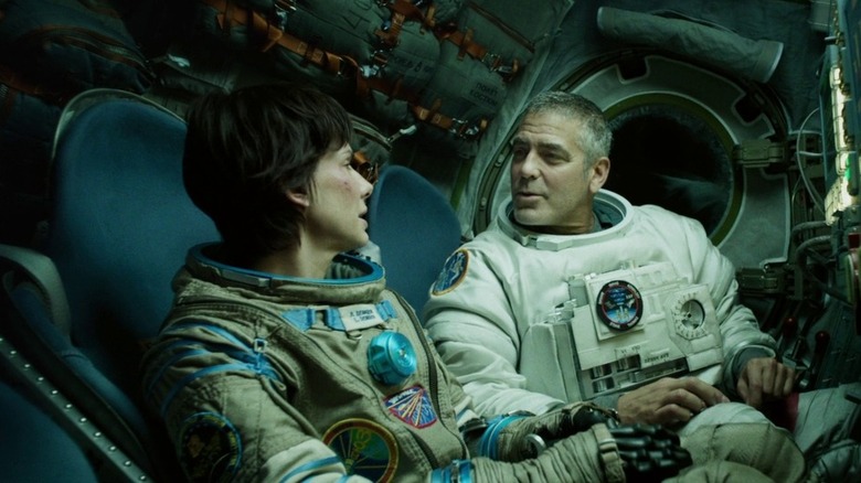 Matt and Ryan speak in the spacecraft in gravity