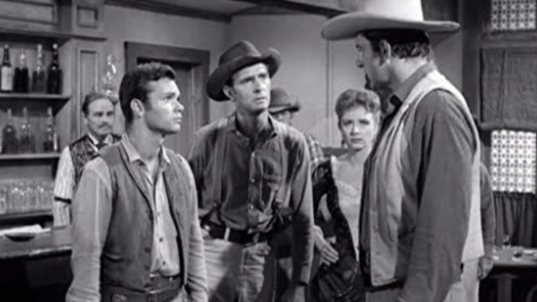 James Arness, Amanda Blake, Darryl Hickman, Bert Rumsey, Dennis Weaver, Gunsmoke