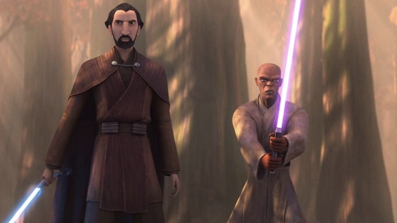 Count Dooku and Mace Windu