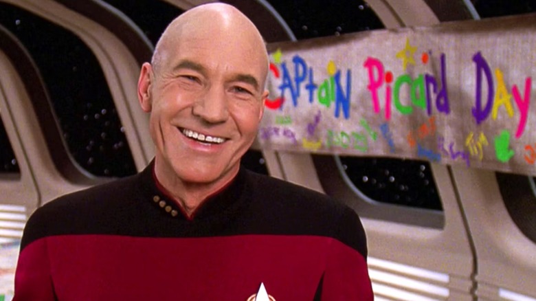 Jornada nas Estrelas A Próxima Geração TNG Patrick Stewart Capitão Picard Day