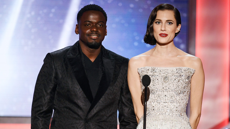 Daniel Kaluuya and Allison Williams at the 2018 SAG Awards.