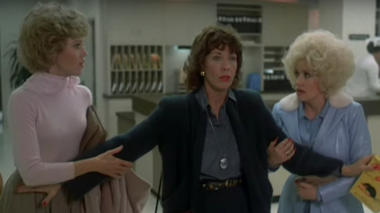 Jane Fonda, Lily Tomlin and Dolly Parton in 9 to 5