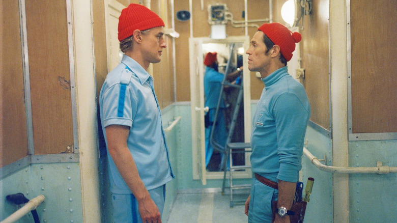 Owen Wilson and Willem Dafoe in The Life Aquatic