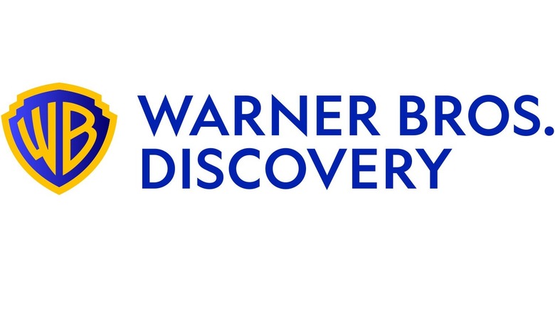 O logotipo oficial da Warner Bros. Discovery